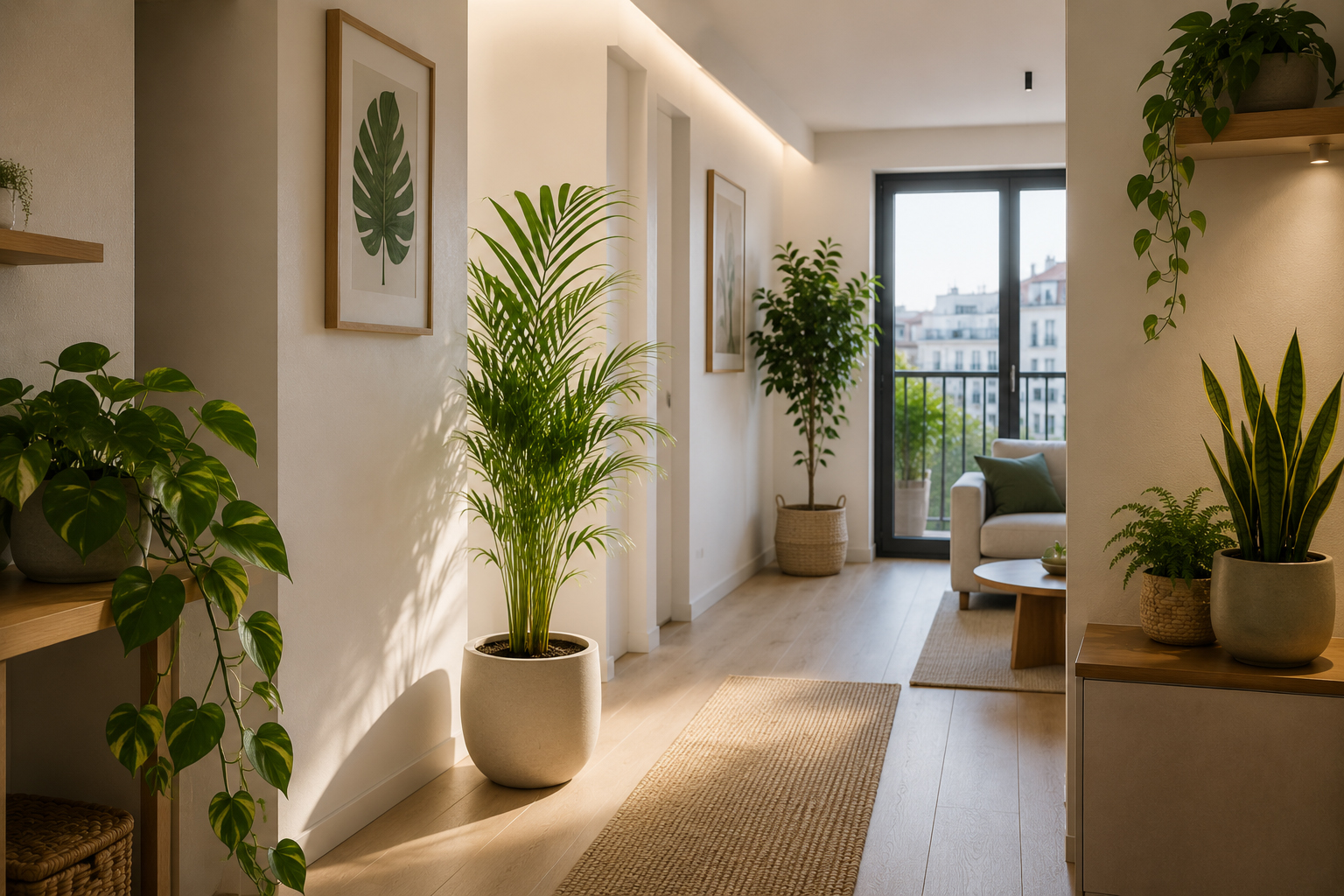 Plantas en vivienda saludable Biogar