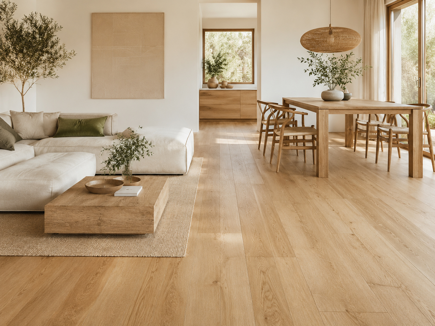 Suelos saludables Biogar en vivienda con materiales naturales
