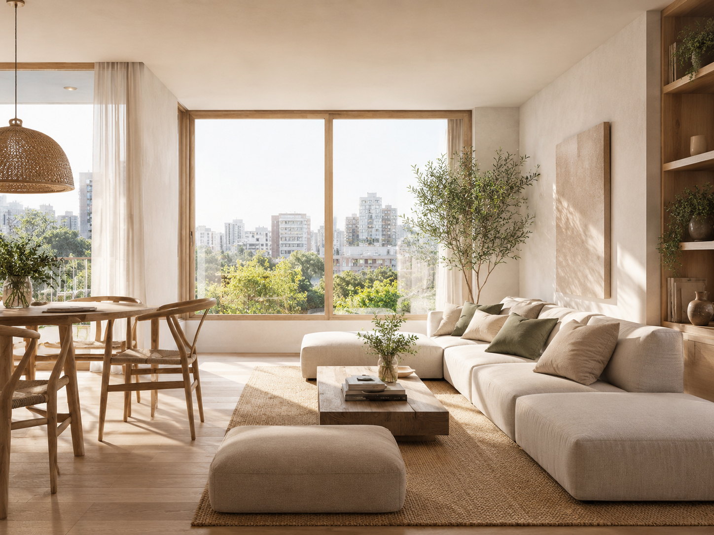 Concepto de piso urbano saludable Biogar